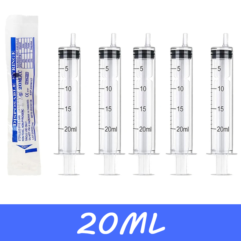 Health Wellness Gifts - Seringa Plástica de 20ml Sem Agulha