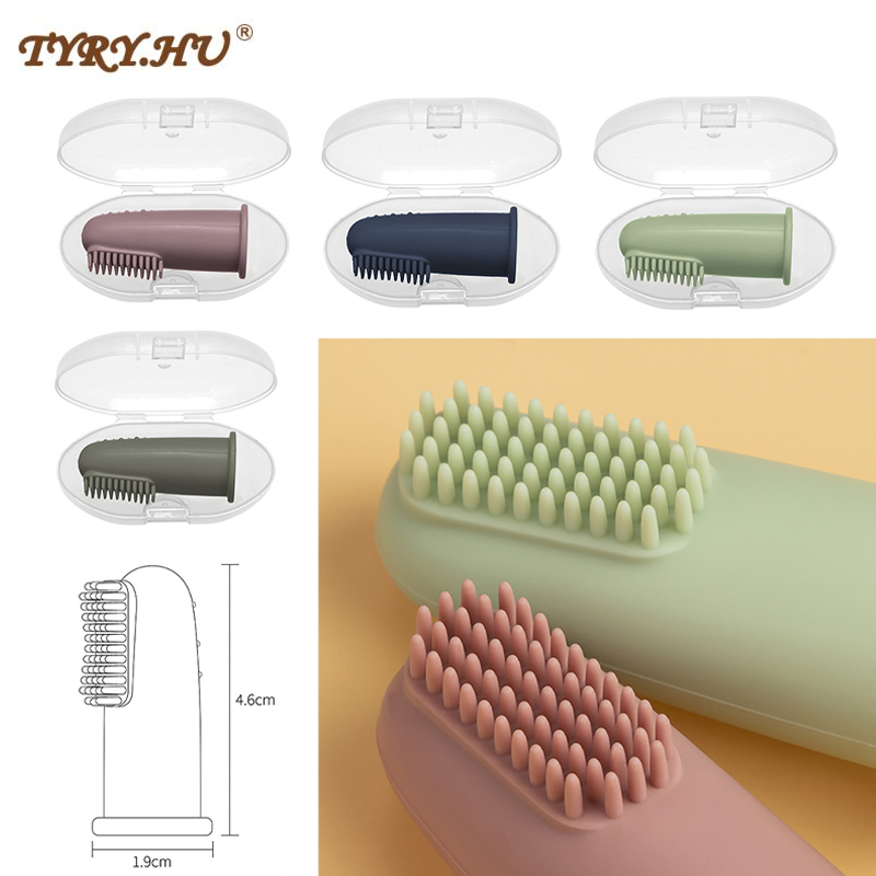 Bebê macio dedo escova de dent - Health Wellness Gifts avaliação e preço